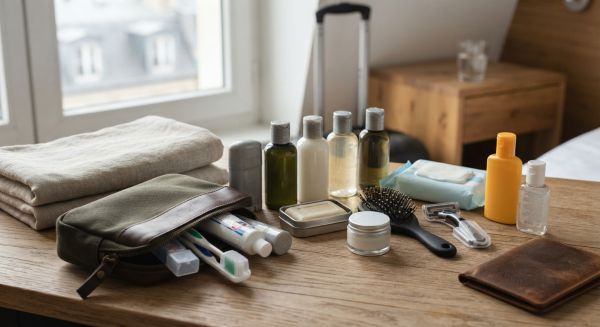 Essentiels de voyage : guide pour une trousse de toilette efficace