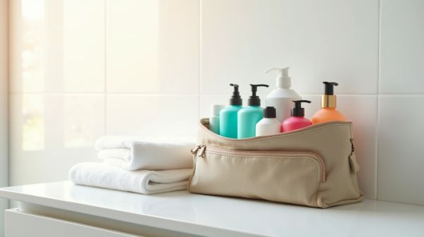 Trousse de toilette de voyage : bien s'organiser